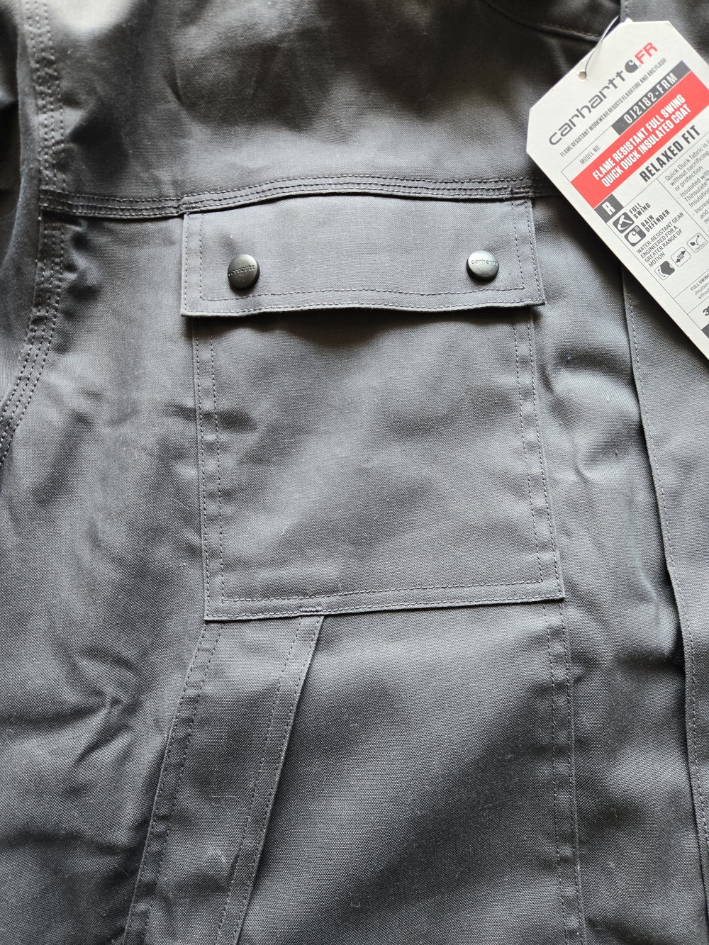 Carhartt Men's Sz 3XL FR Flame Resistant Full Swing Insulated Jacket - Picture 6 of 13